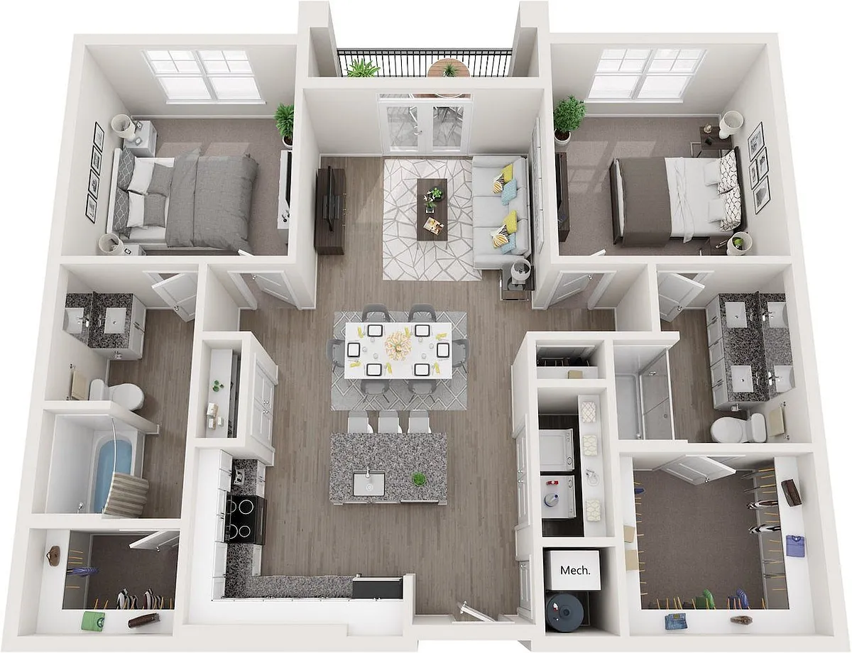 Floor plan B2
