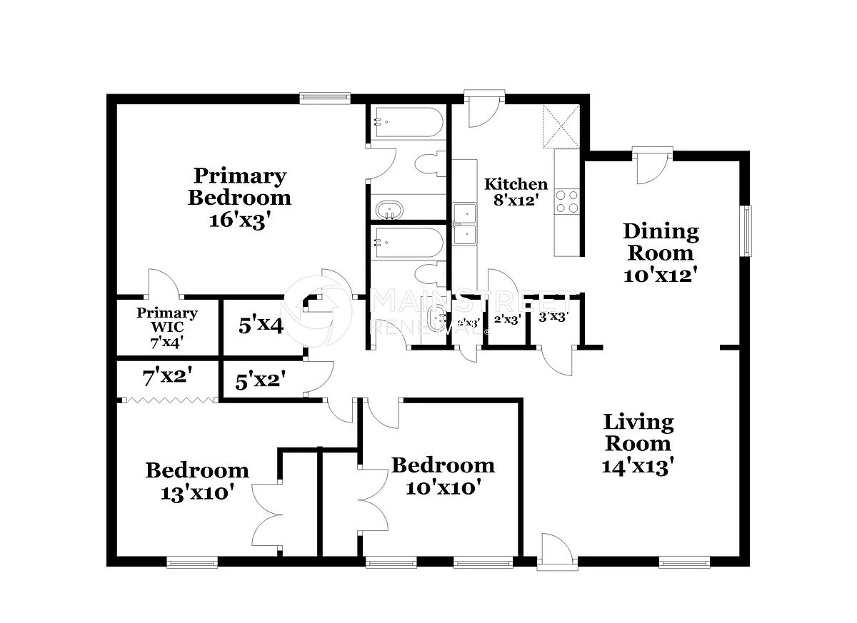 Floor Plan - 6631 Elmore Rd