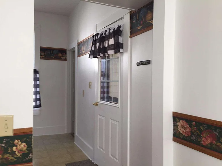 Door to backyard