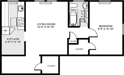 Floor plan 599