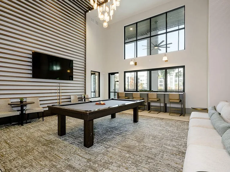Elevate your lifestyle at The Edison Daytona Apartments with modern common areas designed for relaxation and socializing. Enjoy luxurious finishes and ample natural light. Don't miss outschedule your tour today!