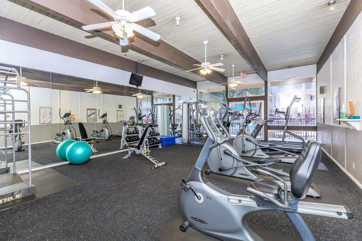 fitness center 
accessible 24 hours