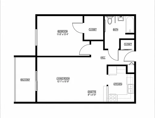 Floor plan The Woodhaven -ACC