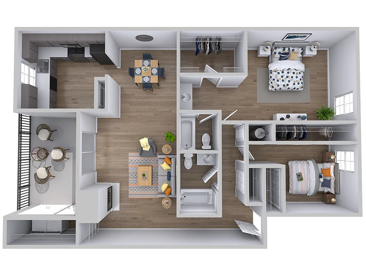 Floor plan B4
