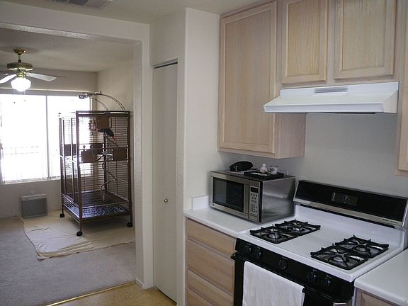 Kitchen into dining room