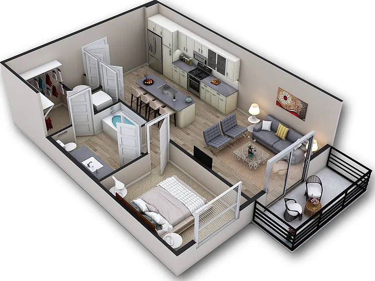 A1 floor plan The Griffin
