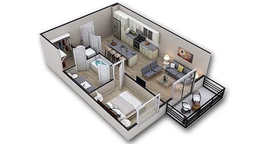 Floor plan A1