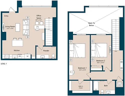 Floor plan TH1