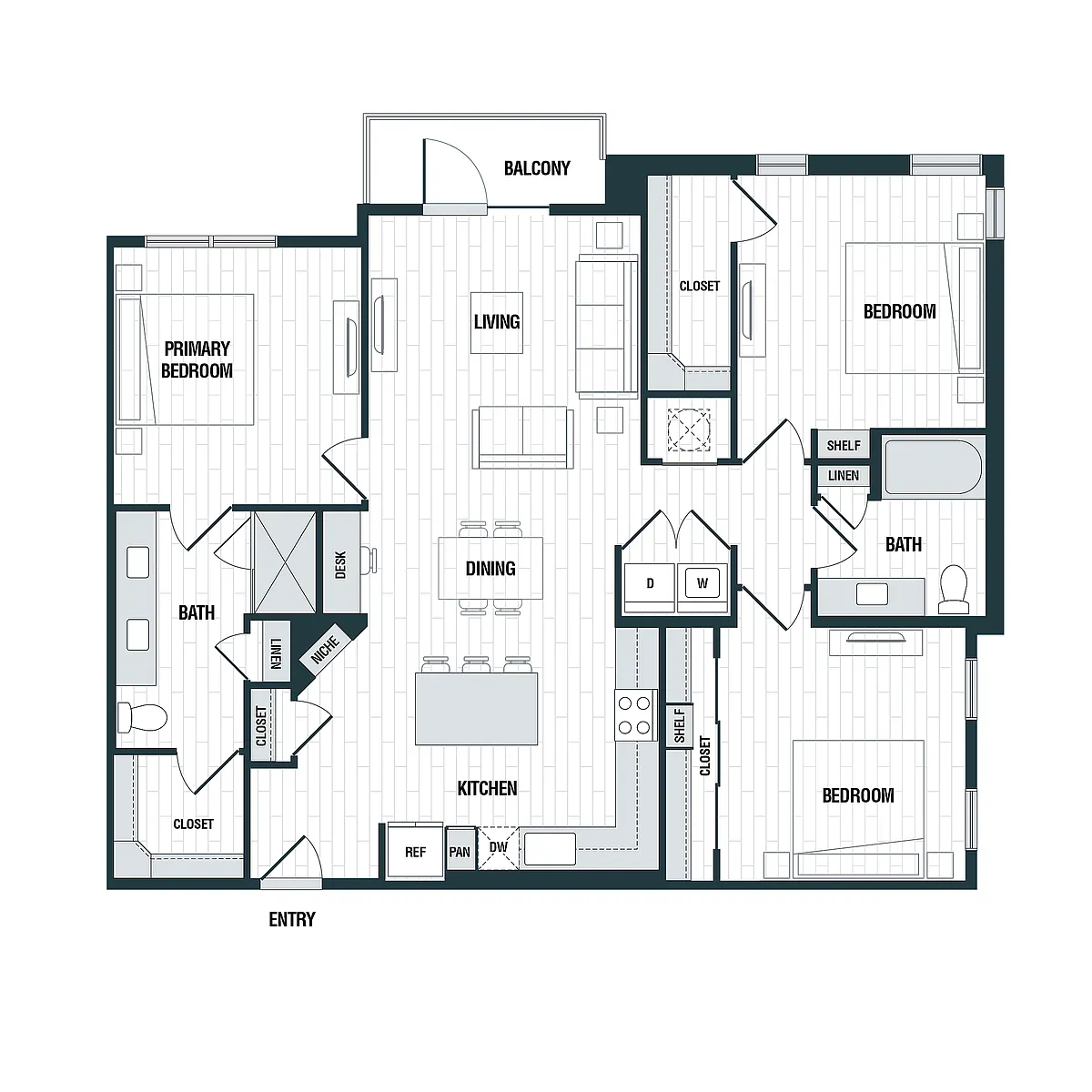 Floor plan C1