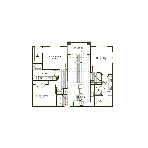 Floor plan McPherson