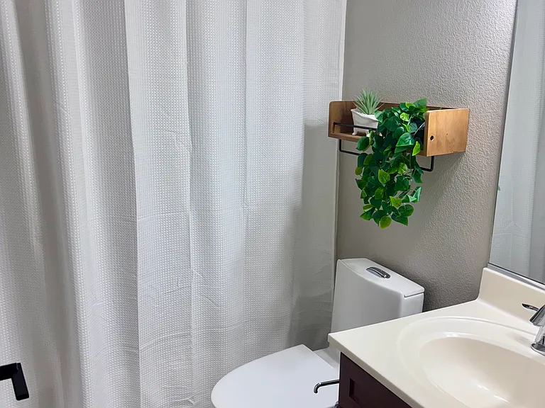 Second-Floor Bathroom Adjacent to Bedroom