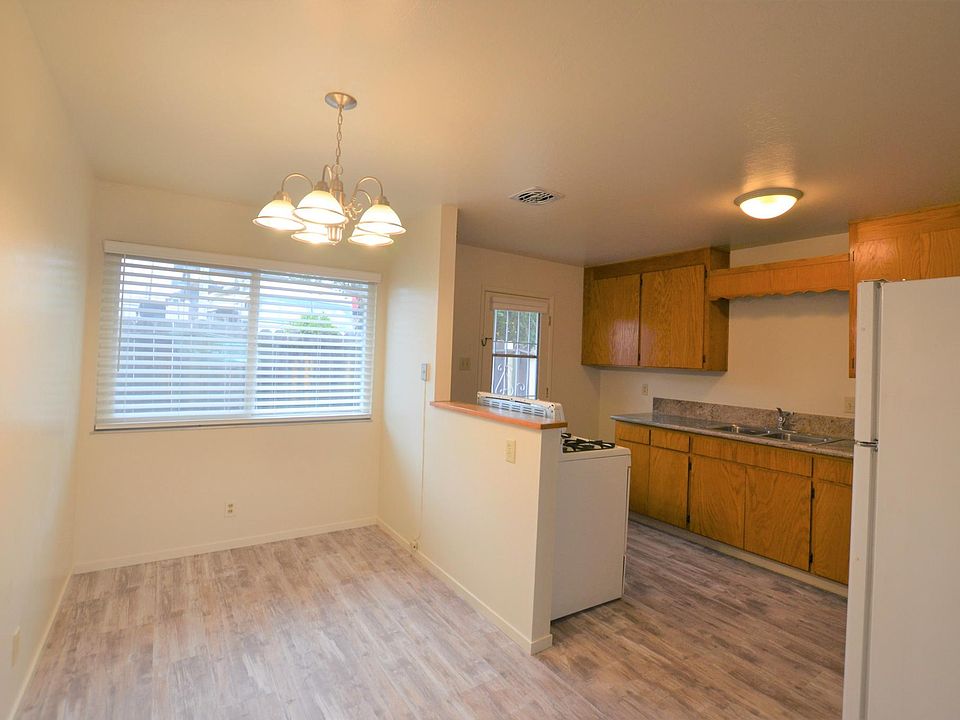 Dining room and kitchen