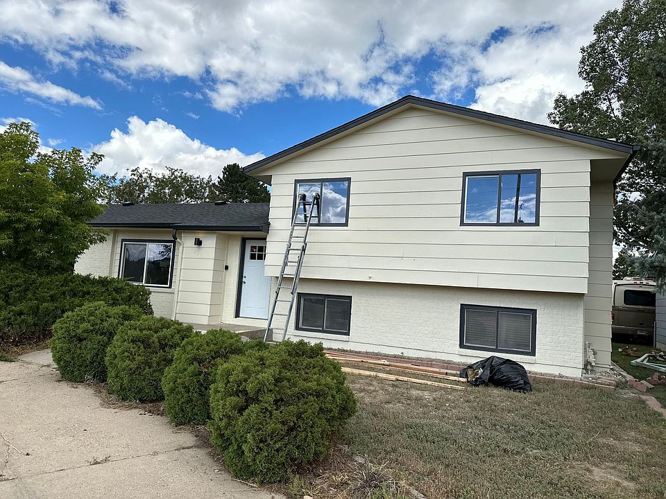 Front house new door, roofing and gutter and paint