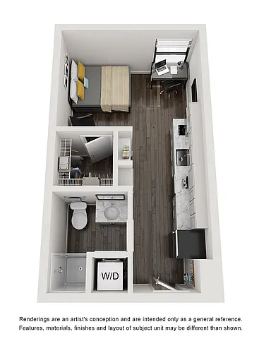 Floor plan Studio