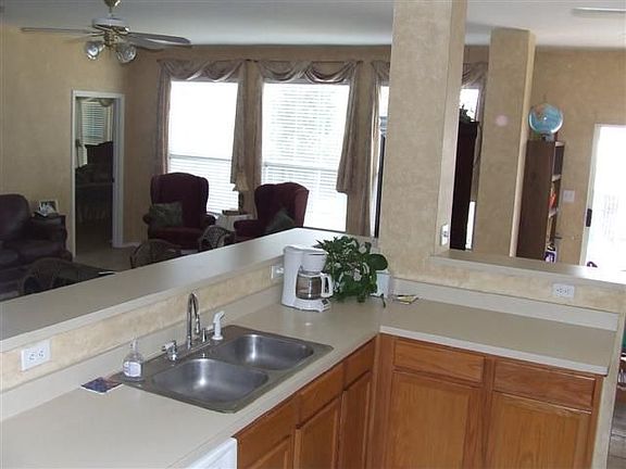 Kitchen Opens to Living Area