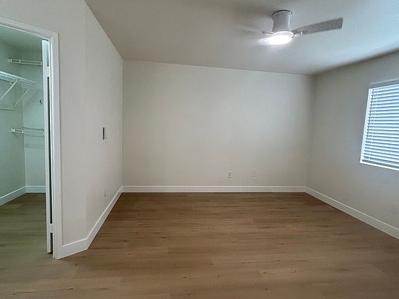 Master suite with walk in closet and full bath