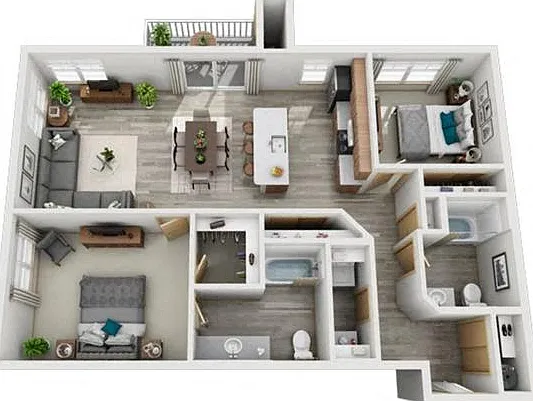 Sawyer Trail Apartments & Townhomes — Photo 37