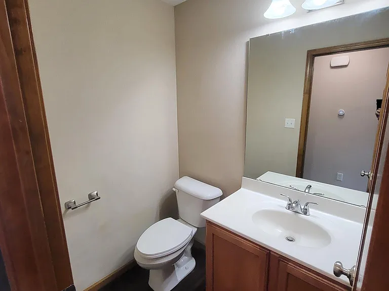 Downstairs half bathroom