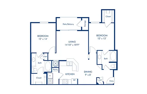 Floor plan C