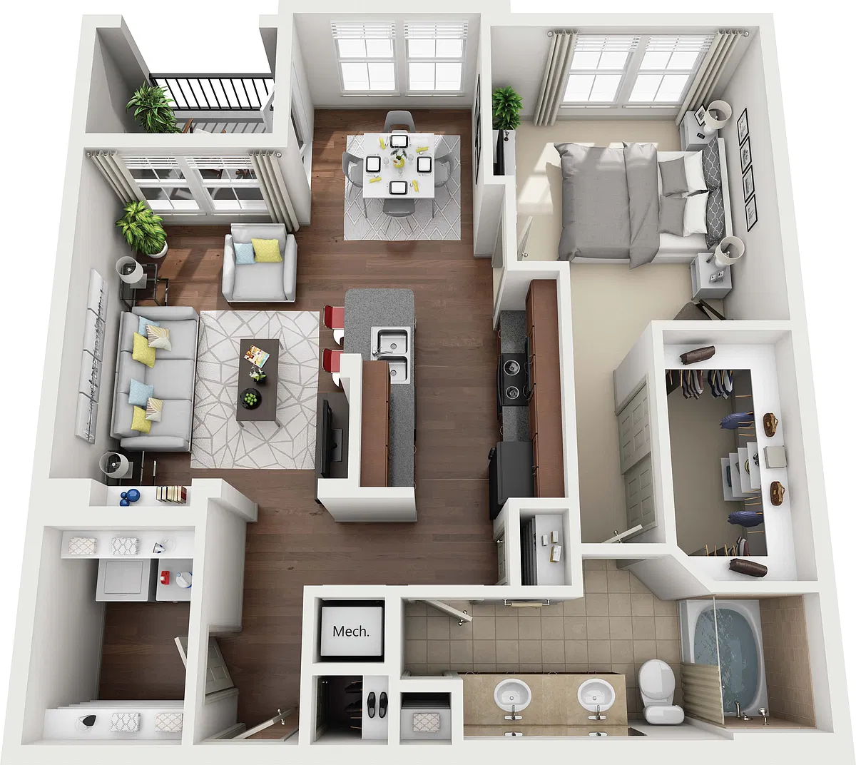 Floor plan The MacGregor