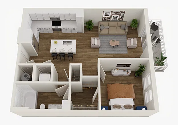 Floor plan A4