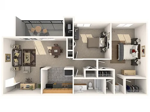 Floor plan Middlebrook