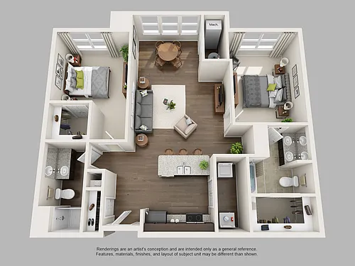 Floor plan Crowd B3S