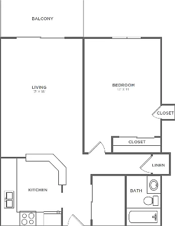 1 Bedroom 1 Bathroom A2 | from 800 sq ft 1 Bedroom 1 Bathroom A2 | from 800 sq ft