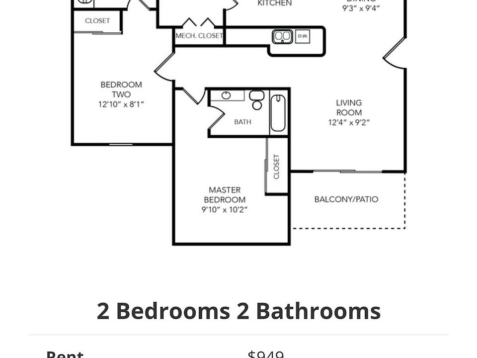 2nd image of 2002 Moreland Blvd Unit 202
