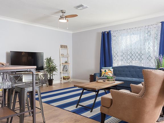 Rustic Modern furniture with 55" smart TV