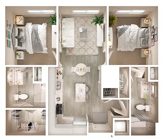Floor plan B1