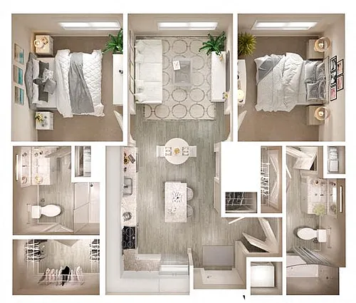 Floor plan B1