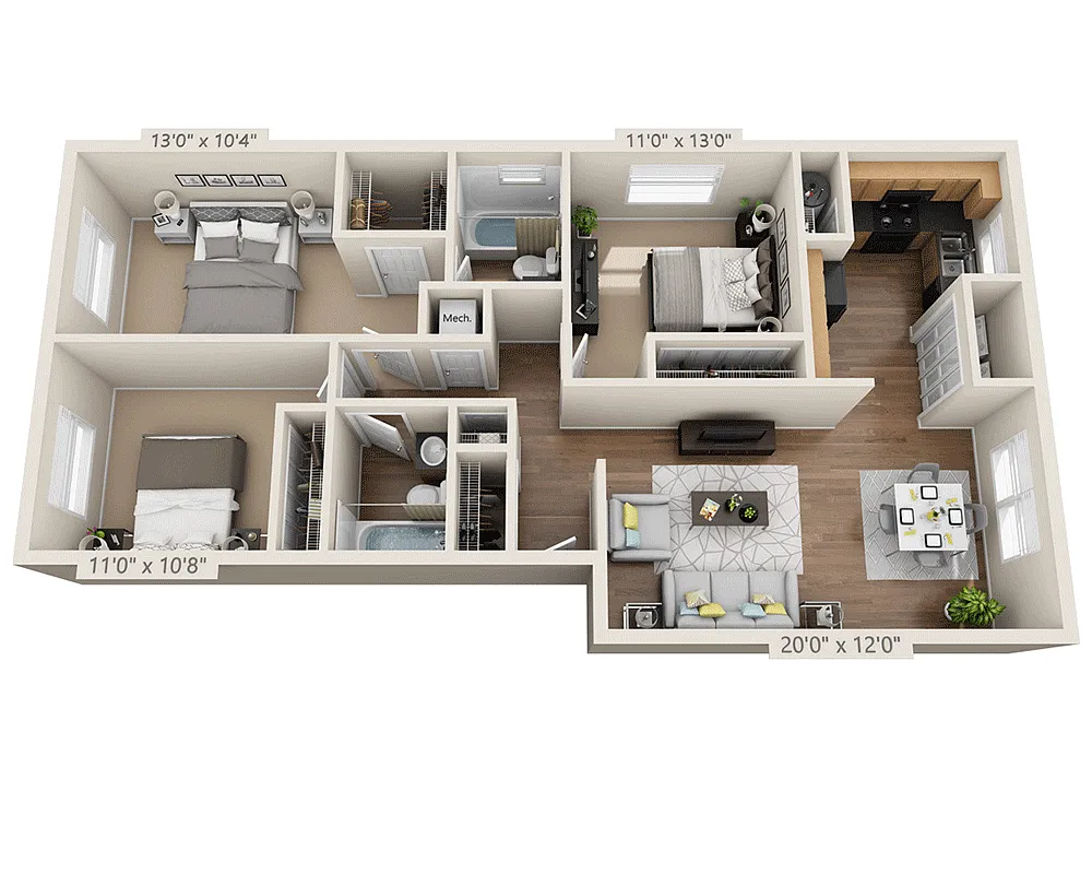 Floor plan Magnolia