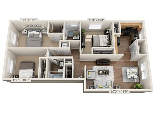 Floor plan Magnolia