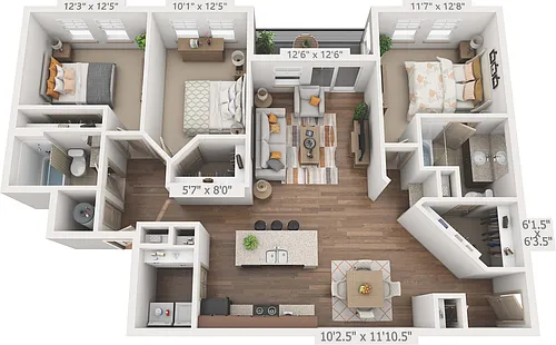 Floor plan WOODMOOR
