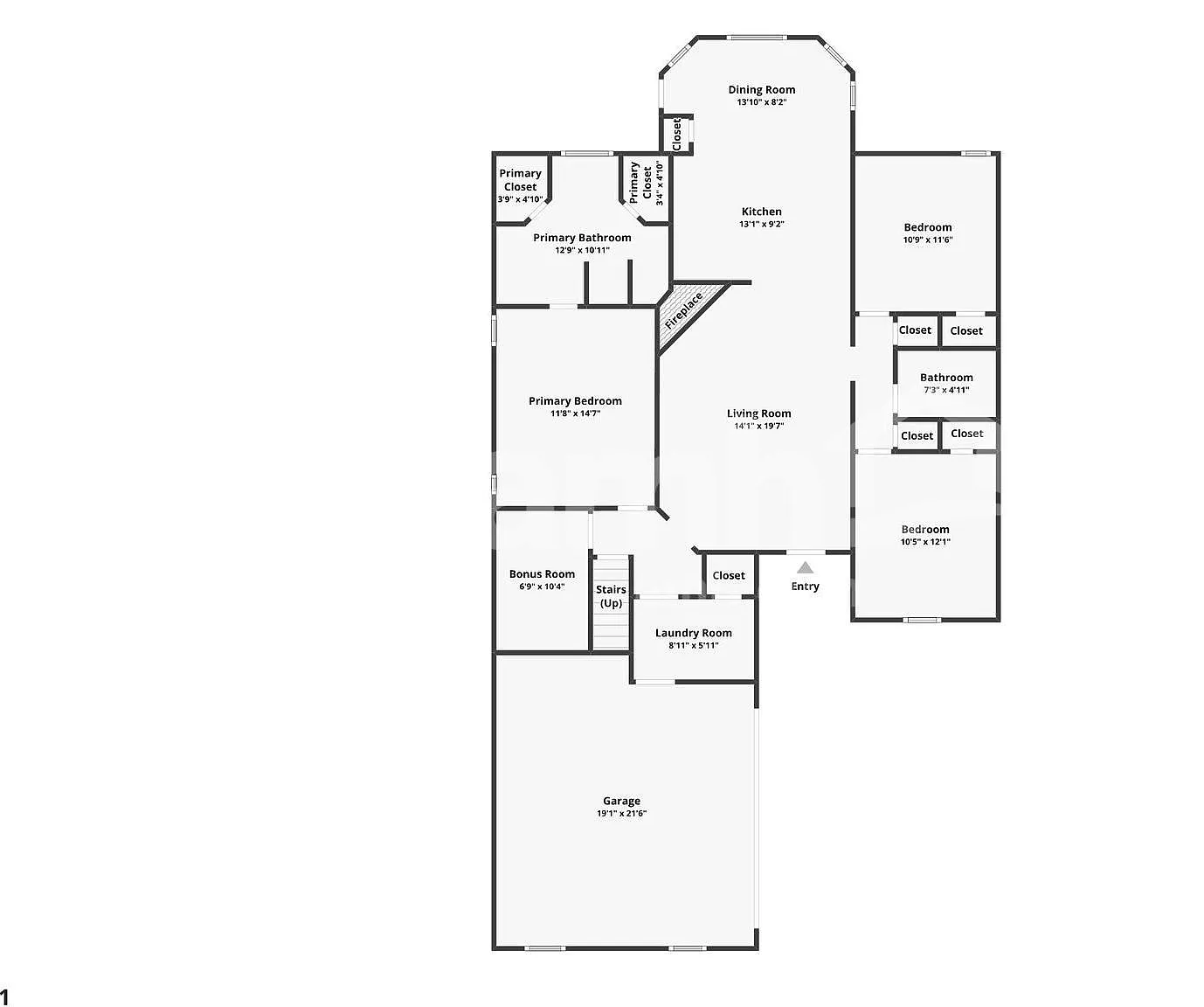 3 bed, 2.0 bath, 1964 sqft, $2,215 — Photo 2