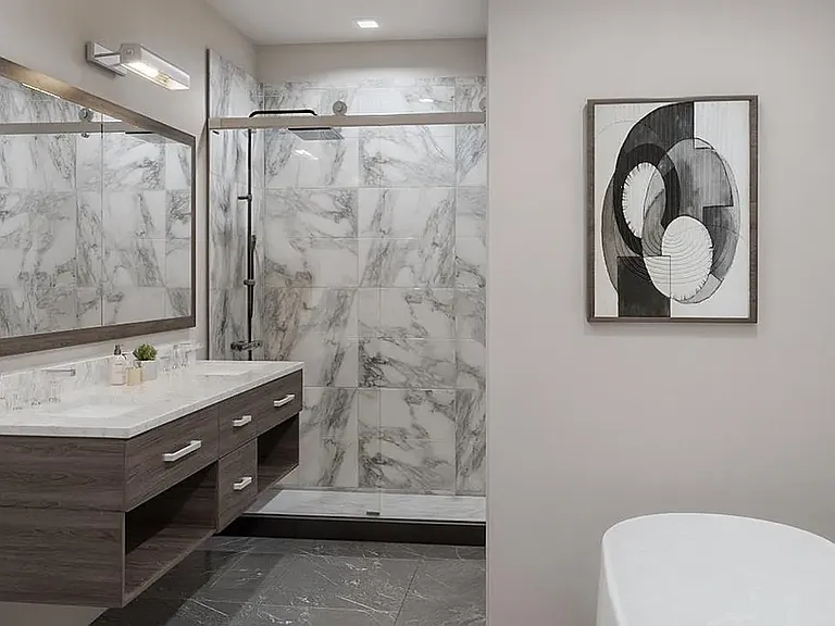 2 Bedroom Unit Bathroom