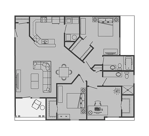 Floor plan C1