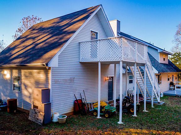 Backyard balcony or deck