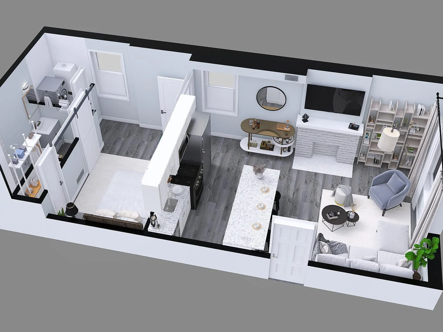 1 bed, 500 sqft, $1,125 — Photo 3