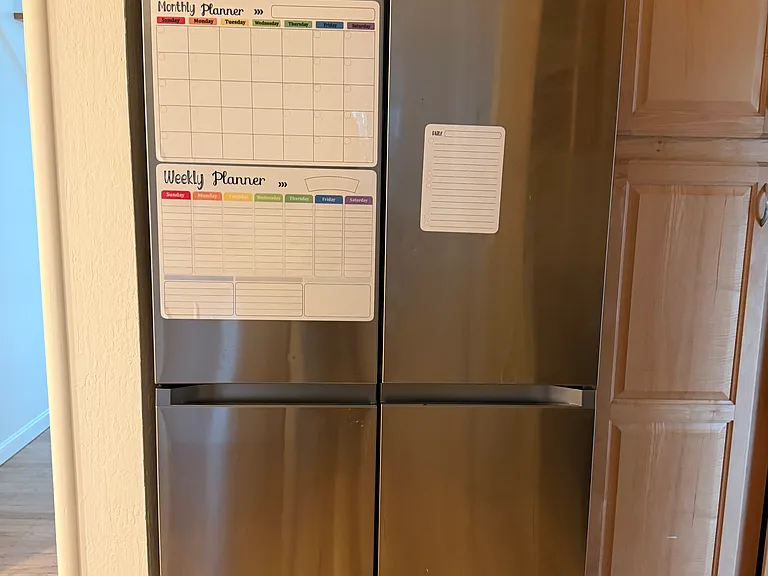 Samsung Bespoke cabinet flex fridge with beverage center.