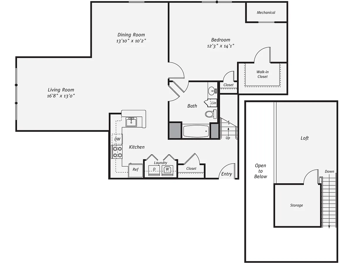 Floor plan A3L