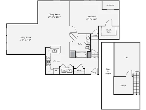 Floor plan A3L