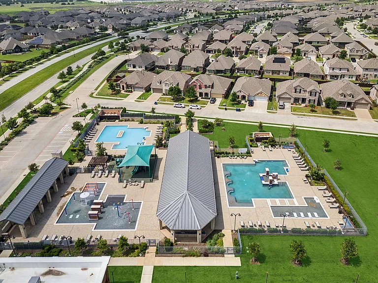 Aerial of Community Pool