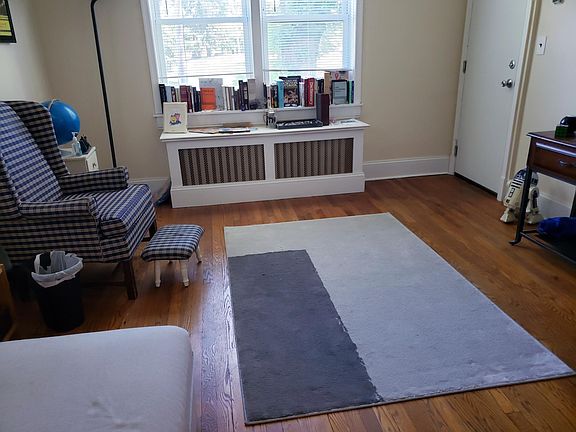 Living room, front windows