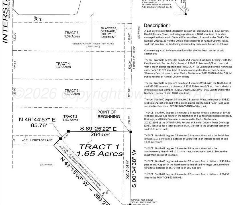 2nd image of 1000 W Heritage T21l Tract 1