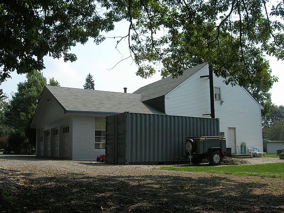 Back of garage