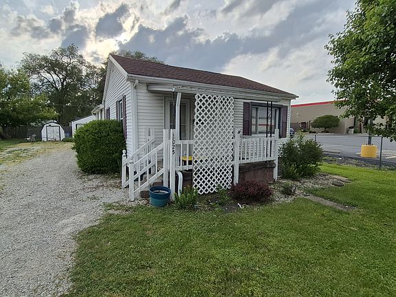 Driveway to the left for off street parking
