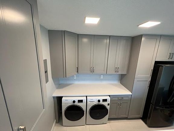 New in-unit laundry