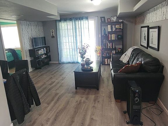 This is looking from the kitchenette.